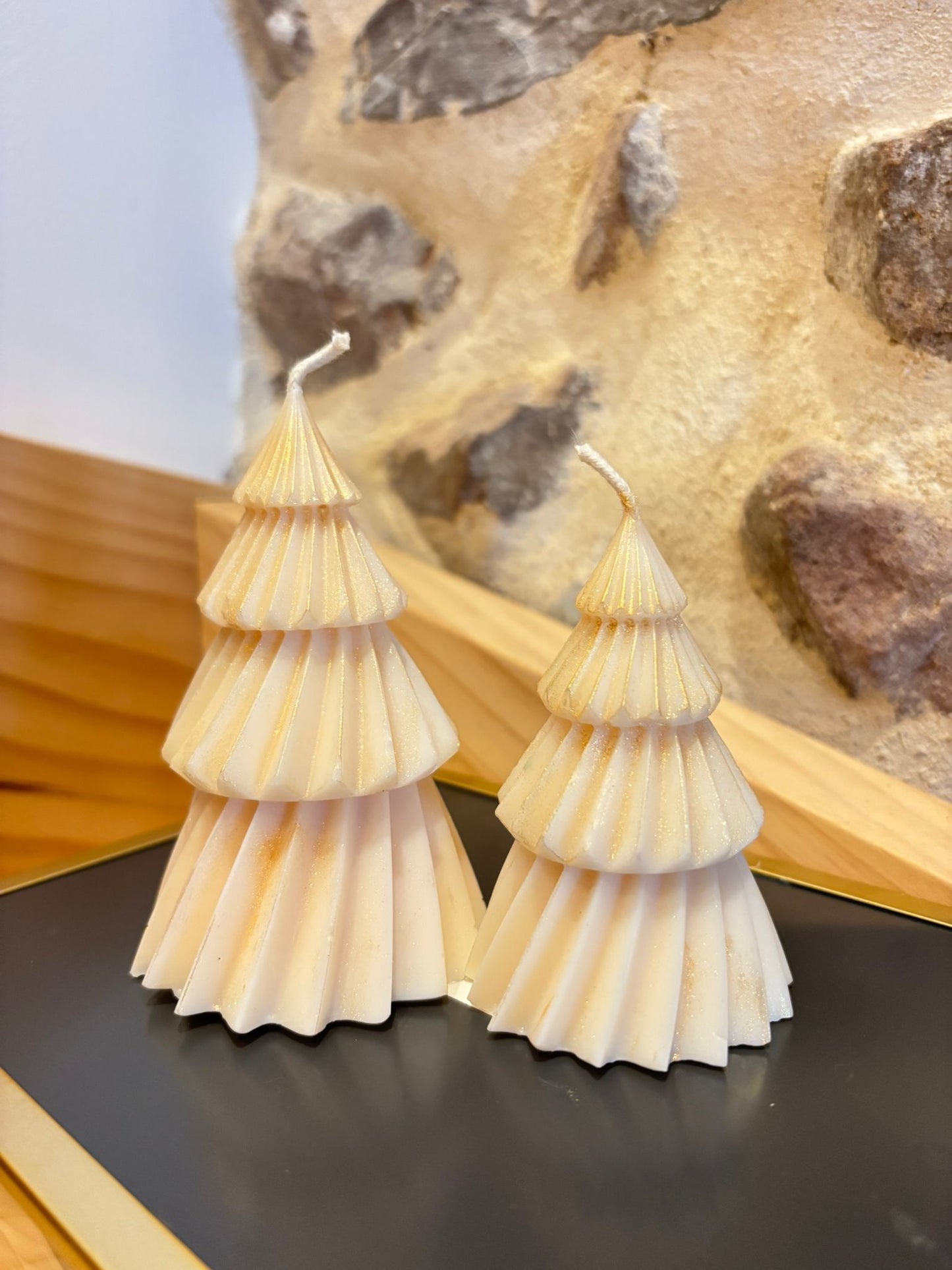 Lote 2 árvores de Natal