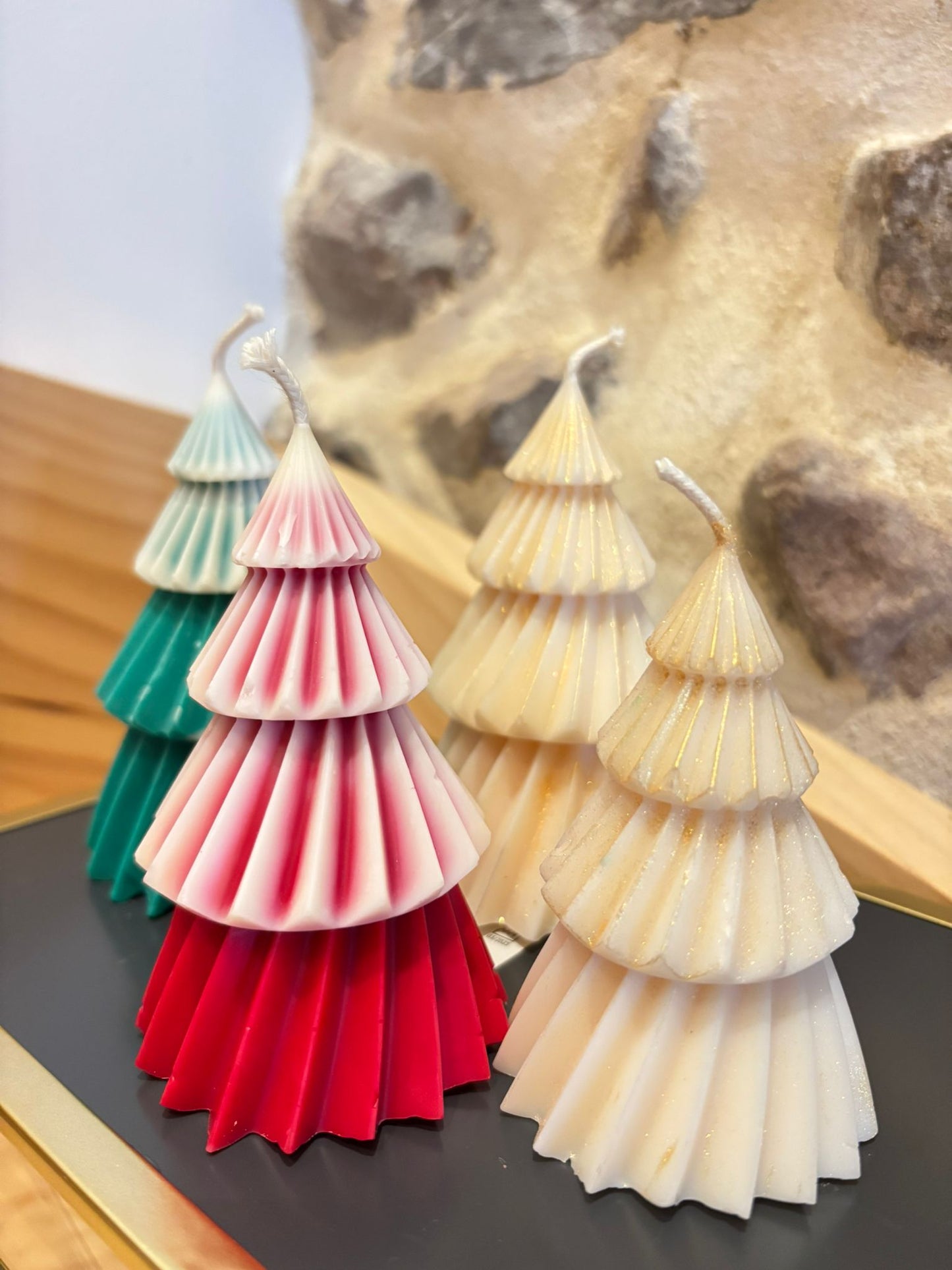 Lote 2 árvores de Natal